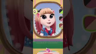 My Angela Harley Quinn Makeover #harleyquinn #makeover #angela #shorts