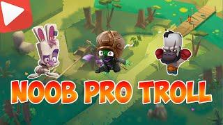 NOOB vs PRO vs TROLL - Zooba #4 2020 zooba noob vs pro