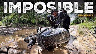 I got STUCK in the MUD and I can't LIFT the MOTORCYCLE (S25/E22) AROUND THE WORLD SINEWAN