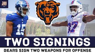 Bears Sign Two Offensive Targets + Big Injury Updates To Key Starters. Chicago Bears News & Updates