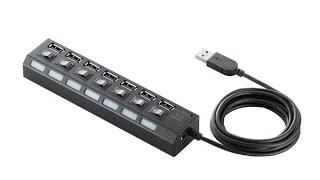 Ultimate 7 Ports usb hub unboxing and review