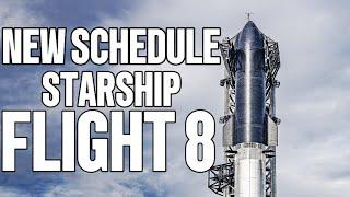 Elon Musk SpaceX Declares! New Schedule for Starship Flight 8 Launch After Cancellation