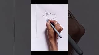 #YYY=cow#Easy drawing#simple drawing for beginners#