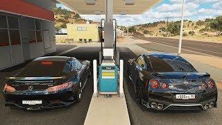 Forza Horizon 3 Online - Nissan GT-R & Mercedes-Benz AMG GT-R (Ft. FTHY)