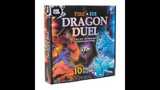 Opening The Dig Team® Fire & Ice Dragon Duel with 10 Dragon Eggs Toy Unboxing