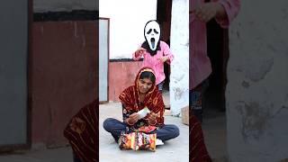 The ghost fun with bhoot #shorts #viralvideo #funnyvideo