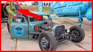 Rat Rod GAZ 53. ZIL 130. Handmade RAT ROD. Handmade vehicles.