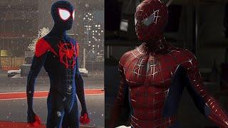 Marvels Spider-Man Remastered vs Marvels Spider Man Miles Morales (fight) comparison