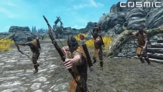 SKYRIM BATTLE #5 - 1000 Draugr VS. Whiterun (Siege of Whiterun)