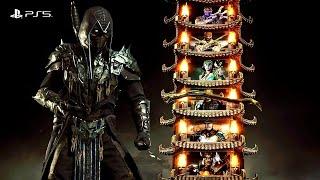 Mortal Kombat 11 Dead of Night Noob Saibot Warrior Klassic Tower PS5 Gameplay - No Commentary