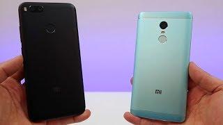 Сравнение Xiaomi Mi A1 и Redmi Note 4x ► ГДЕ ФОТО и ВИДЕО ЛУЧШЕ?