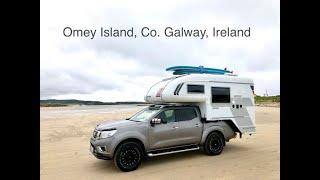 Наш Кампер на пикапе Tischer 230S on Nissan Navara, Omey Island, Galway, Ireland July 2020