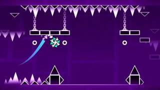 Geometry Dash level 9 Cycles 100% Complete (All coins)