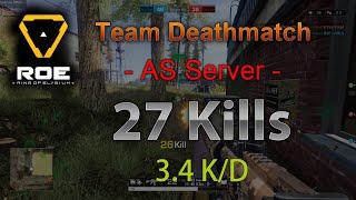 Ring of Elysium - Team Deathmatch | 27 Kills | 3.4 K/D | AS Server