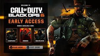 NEW Black Ops 6 Early Access, Preload & Launch Updates…