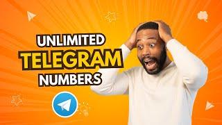 HOW TO CREATE UNLIMITED TELEGRAM ACCOUNTS WITHOUT PHONE NUMBER 2024