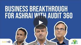 Ashrai - Audit360 Testimonial