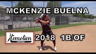 McKenzie Buelna 2018 1B/OF Softball Recruit/Skills Video