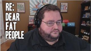 RE: Dear Fat People