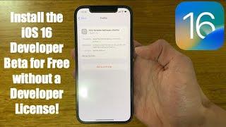 How to install the iOS 16 Developer Beta for Free without an Apple Developer Account