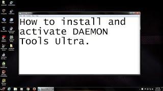 How to install and activate DAEMON Tools Ultra 4