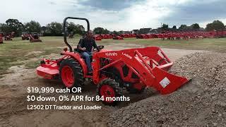 Kubota L Series Tractor Package Beats The Competition