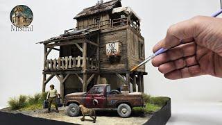 Create a Realistic Post-Apocalyptic Diorama: Complete Step-by-Step Guide | TUTORIAL