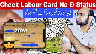  How to Check Labour Card No | How to check mohre Labour card expiry | Labor card status online