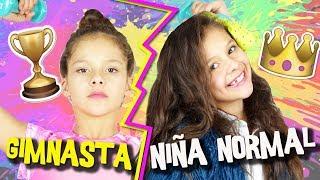   NIÑA NORMAL VS NIÑA GIMNASTA    GIMNASIA RÍTMICA o Gimnasia ARTÍSTICA