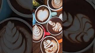 Latte art skill practice enhancement  #Coffee #Art #Barista #Practice #Skills #Latte#trending