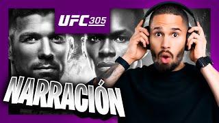 UFC 305: Narración EN VIVO!