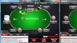 Pokerstars Bet Shortcut Quick Buttons  - Bet Slider Options - ThePokerObsession.com