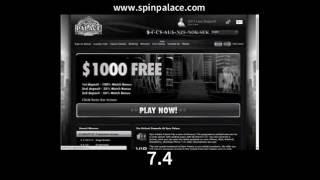 Spin Palace Casino Review - Speed test - First view