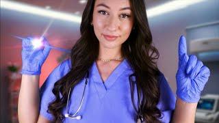 ASMR Full Body Medical Exam Doctor Roleplay  Soft Spoken