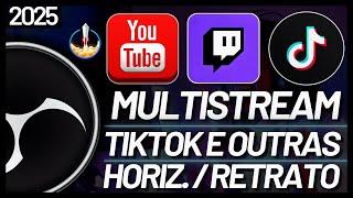 How to Multi Stream TIKTOK TWITCH YOUTUBE and OTHERS with Streamelements in 2025 (Streamer's Guide)