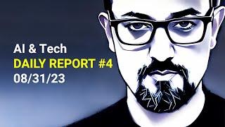 Media Scraping & Data Privacy - AI and Tech Daily Report #4 - August 31, 2023
