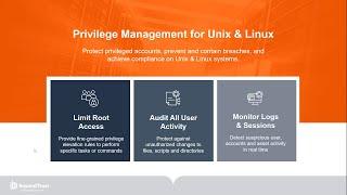 How BeyondTrust Privilege Management for Unix and Linux Works