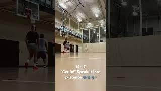 Some you have to speak it into existence! 14-17 #jusmyketv  #2029  vs #1998 #basketball