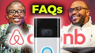 Airbnb Questions and Answers| Asking Airbnb Super host Q&A | Ep 5 #thabo and Gugu Podcast