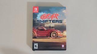 Gear Shifters Collector Edition Nintendo Switch Unboxing