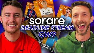 Sorare Deadline Show - GW9 (Strategy, Lineup Predictions & Giveaways)