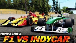 Project Cars 2: Formula 1 vs Indycar! Which is faster?