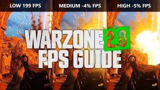 WARZONE 2 BEST PC SETTINGS: Ultimate WZ2 Optimization Guide & Benchmarks