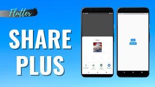 Flutter Share Plus Demo | Flutter Tutorials