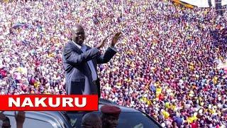 Gachagua Mega Rally in Nakuru after Ruto appointed Uhuru allies in his Cabinet!