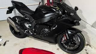 2024 Kawasaki Ninja ZX10R first mods list planned