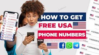 How To Get Free USA  Phone Number (2025)