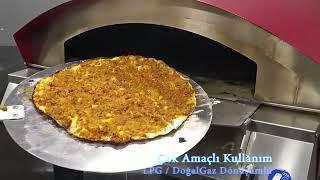 Pimak Portatif Mini Lahmacun   Pizza Fırını 1080p30