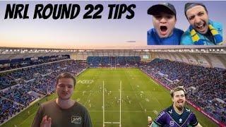 NRL ROUND 22 TIPS 2024 + HUGE ANNOUNCEMENT!