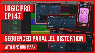 Logic Pro: Sequenced Parallel Distortion